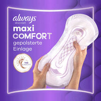 discreet Einlagen Inkontinez Maxi Comfort Vorteilspack (4x12 St), 48 St