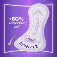 discreet Einlagen Inkontinez Maxi Comfort Vorteilspack (4x12 St), 48 St