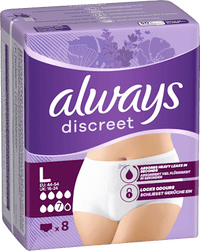 discreet Pants Inkontinenz Plus Gr. L, Vorteilspack (4x8 St), 32 St