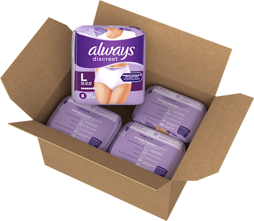 discreet Pants Inkontinenz Plus Gr. L, Vorteilspack (4x8 St), 32 St