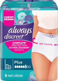 discreet Pants Inkontinenz Plus Gr. L, Vorteilspack (4x8 St), 32 St