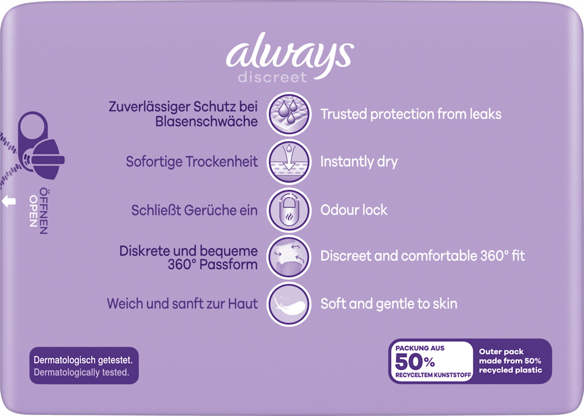always discreet Pants Inkontinenz Plus Gr. L, 10 St