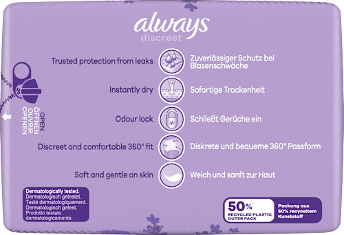 discreet Pants Inkontinenz Plus Gr. M, Vorteilspack (4x9 St), 36 St