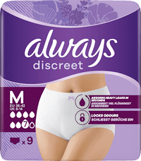 discreet Pants Inkontinenz Plus Gr. M, Vorteilspack (4x9 St), 36 St