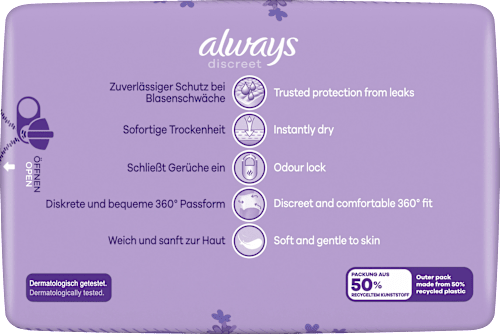 discreet Pants Inkontinenz Plus Gr. M, 10 St