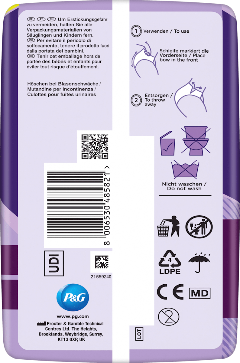 always discreet Pants Inkontinenz Plus Gr. M, 11 St