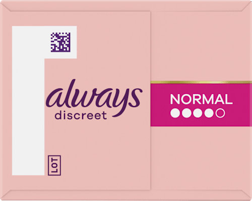 discreet Slipeinlagen Inkontinenz Sensitive Normal, 24 St