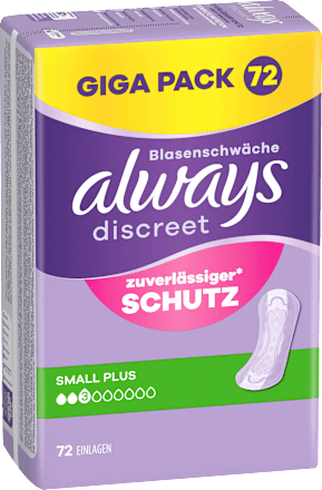 Einlagen Inkontinenz Small Plus, Big Pack, 40 St