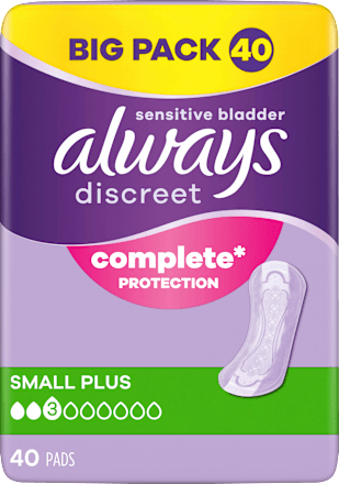Einlagen Inkontinenz Small Plus, Big Pack, 40 St