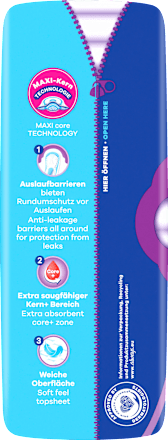 Maxi Pads Lang met vleugels, 14 stuks