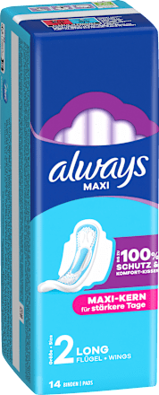 Maxi-Binden Long mit Flügeln, 14 St