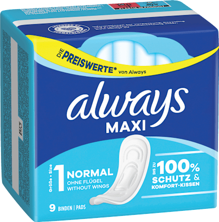 Maxi-Binden Normal, 9 St