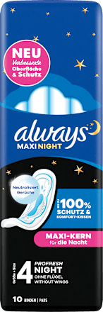 Maxi-Binden ProFresh Night, 10 St