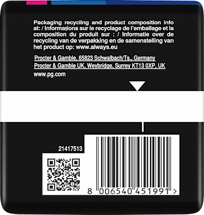 Maxi Pads ProFresh Night, 10 stuks