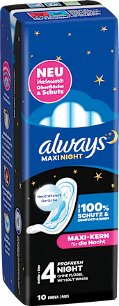 Maxi-Binden ProFresh Night, 10 St