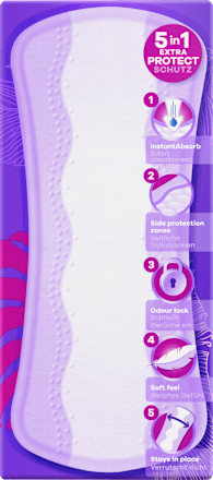 Inlegkruisjes Daily Extra Protect Normaal, Grootverpakking, 48 stuks