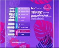 Inlegkruisjes Daily Extra Protect Normaal, Grootverpakking, 48 stuks