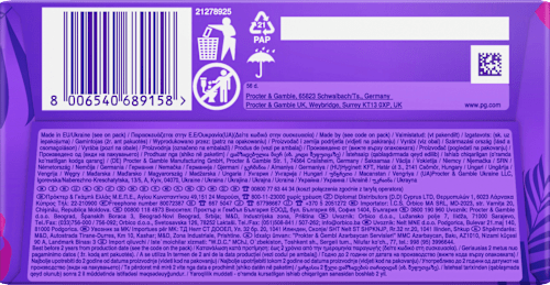 Slipeinlagen Daily Fresh Normal mit Frischeduft, Big Pack, 56 St