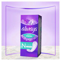 Slipeinlagen Daily Fresh Normal ohne Duft, Big Pack, 56 St