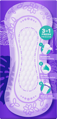 Slipeinlagen Daily Fresh Normal ohne Duft, Big Pack, 56 St