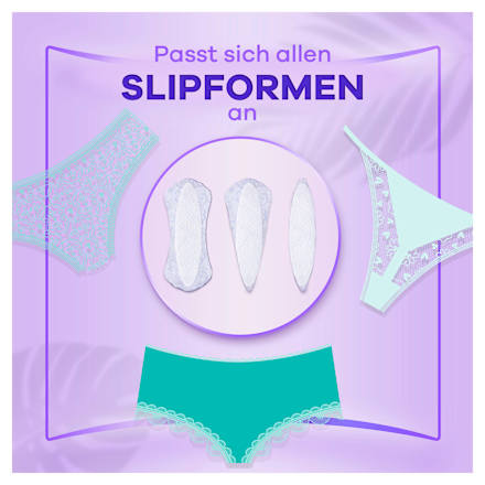 Slipeinlagen Daily Fresh Slim Flexistyle mit Frischeduft, Big Pack, 74 St