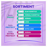Slipeinlagen Daily Protect Extra Long, Big Pack, 40 St