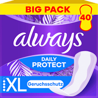Slipeinlagen Daily Protect Extra Long, Big Pack, 40 St