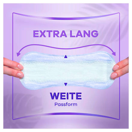 Slipeinlagen Daily Protect Extra Long mit Frischeduft, Big Pack, 40 St