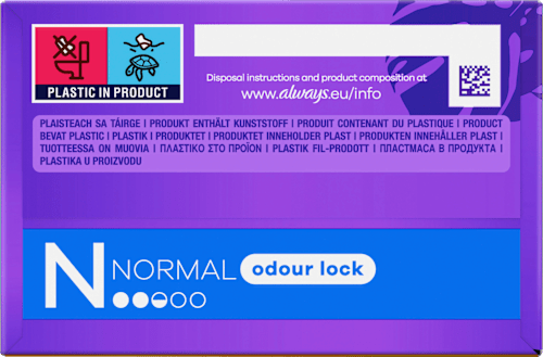 Slipeinlagen Daily Protect Normal mit Duft, 50 St