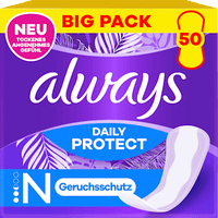 Slipeinlagen Daily Protect Normal mit Duft, 50 St