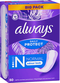 Slipeinlagen Daily Protect Normal mit Duft, 50 St