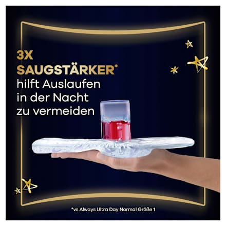 Ultimate Night Max Protection 6 maandverbanden met vleugels, 12 stuks