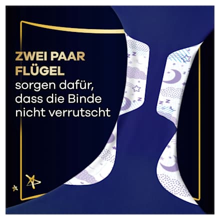 Ultimate-Binden Night Max Protection 6 mit Flügeln, 12 St