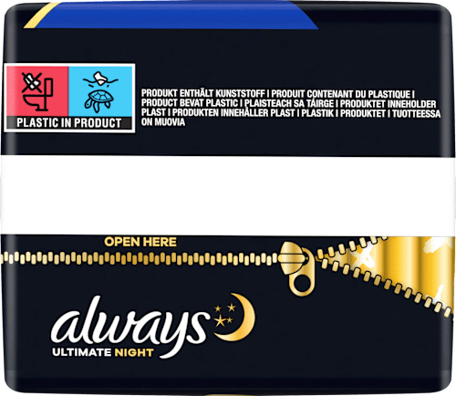 Ultimate Night Max Protection 6 maandverbanden met vleugels, 12 stuks