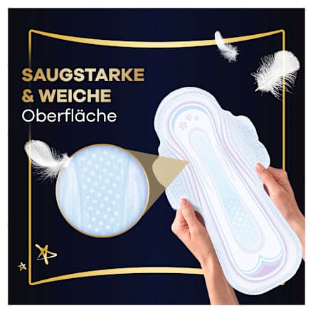 Ultra-Binden Secure Night 4 mit Flügeln, Big Pack, 16 St