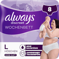 Wochenbett Pants discreet Postpartum, Gr. L, 8 St