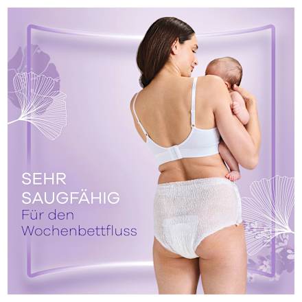 Wochenbett Pants discreet Postpartum, Gr. S/M, 9 St