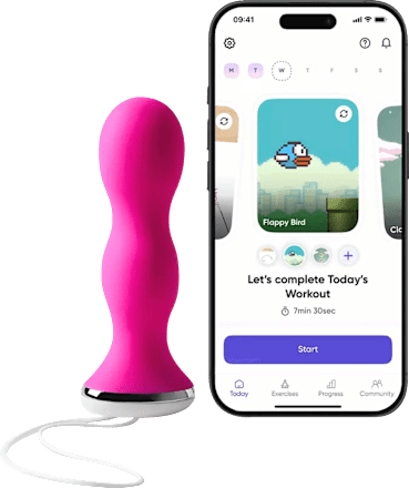 Beckenbodentrainer Perifit Care App-gesteuert, Pink, 1 St