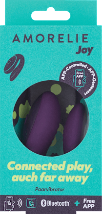 Salsa App-gesteuerter Paar-Vibrator, 1 St