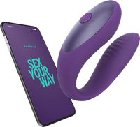Salsa App-gesteuerter Paar-Vibrator, 1 St