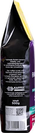Kaffee, Espresso ganze Bohne, 500 g