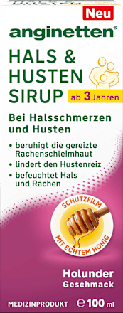 Keel- en hoestsiroop, 100 ml