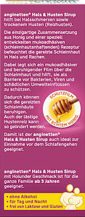 Keel- en hoestsiroop, 100 ml