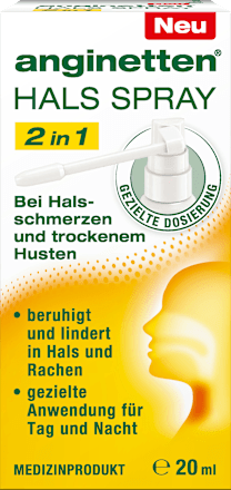 Keelspray 2-in-1, 20 ml