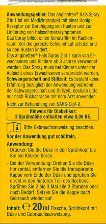 Hals Spray 2in1, 20 ml