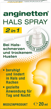 Keelspray 2-in-1, 20 ml