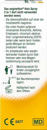 Hals Spray 2in1, 20 ml