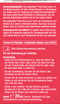 Keelspray junior, 20 ml