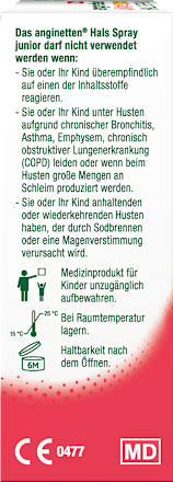 Keelspray junior, 20 ml