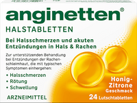 Halstabletten Honig-Zitrone, 24 St